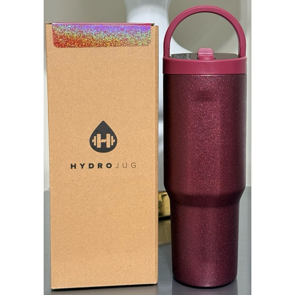 HydroJug 32oz‎ Sport Water Bottle, WINTER BERRY